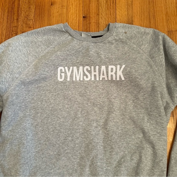 GYMSHARK Men's Gray Sweatshirt Size Large (T) - Picture 10 of 11